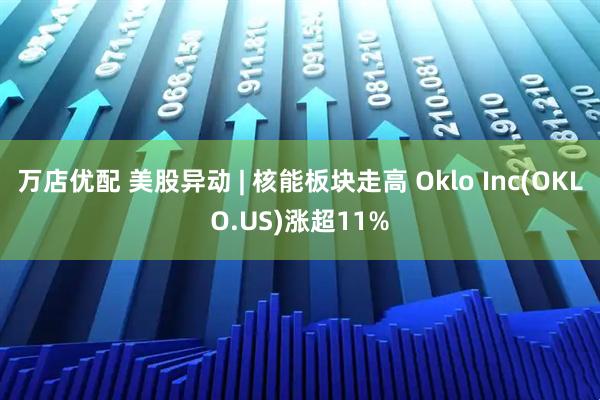 万店优配 美股异动 | 核能板块走高 Oklo Inc(OKLO.US)涨超11%